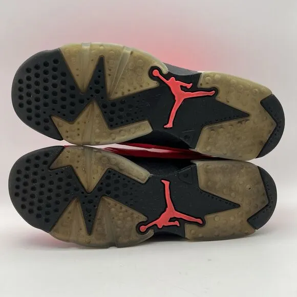 Air Jordan 6 Retro BG Infrared 23 Black Unisex  Sneakers 7Y 384665-623 W/Box