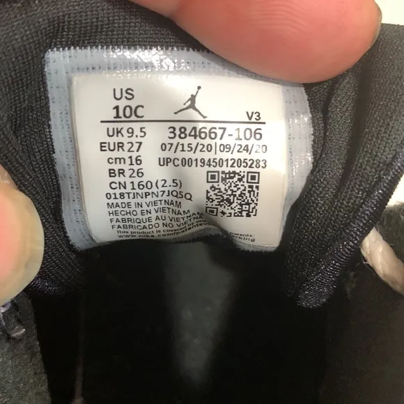 Air Jordan 6 retro carmine 2020 kid shoes