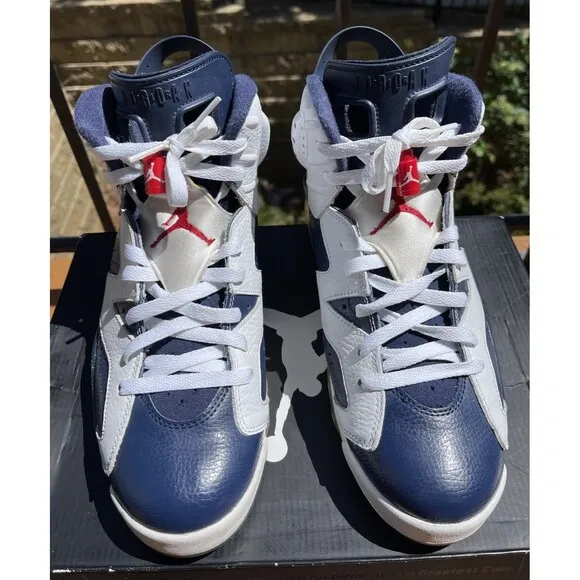 Air Jordan 6 Retro “Olympic Midnight Navy” Size 10.5 (2012 Release)
