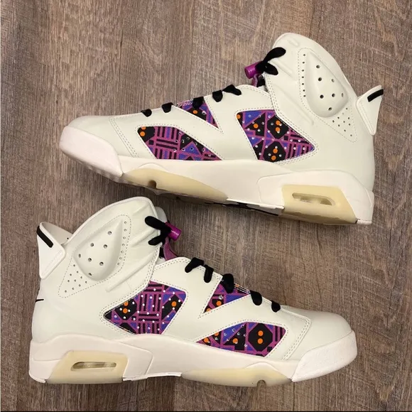 Air Jordan 6 VI Retro Quai 54 Purple Sail