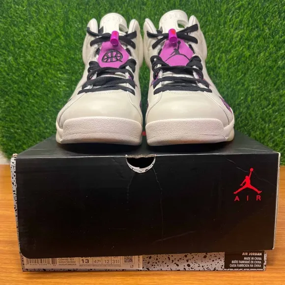 Air Jordan 6 VI Retro Quai 54 Purple Sail