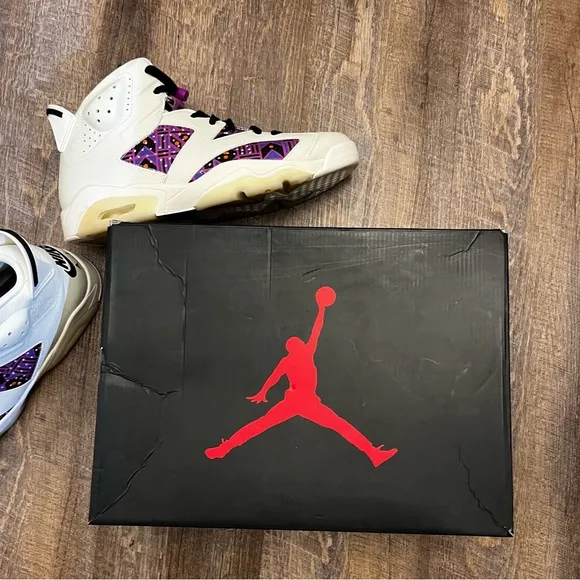 Air Jordan 6 VI Retro Quai 54 Purple Sail