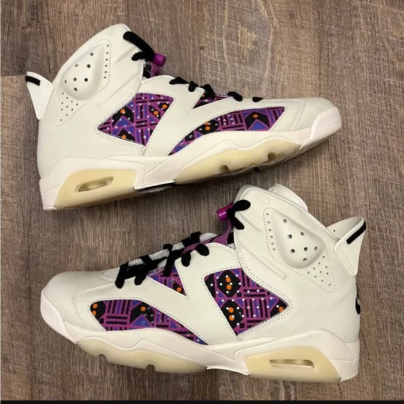 Air Jordan 6 VI Retro Quai 54 Purple Sail