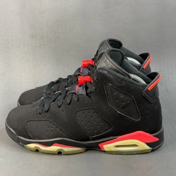 Air Jordan 6 Retro Varsity Red sneaker shoes women’s size 9 (Y7)