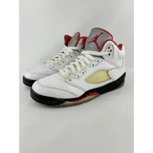 Air Jordan (GS) 5 Retro &quot;FIRE RED&quot; 2020 - Size 6Y - 440888 102 (6076-4) Shoes