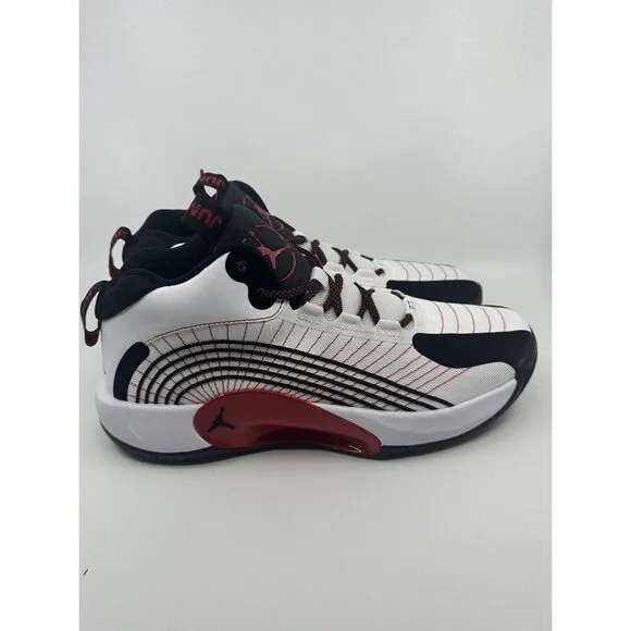 Air Jordan Jumpman 2021 White University Red Black CQ4021-100 Mens Size 11.5