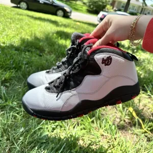 Air Jordan Retro 10 &quot;Double Nickel&quot; - Style #: 310805-102 - Size 10.5