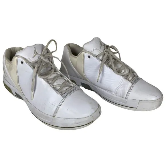 AIR JORDANS TE3 Low Men’s White Sz 13 Model 453454
