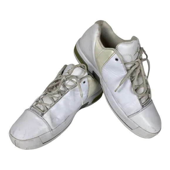 AIR JORDANS TE3 Low Men’s White Sz 13 Model 453454