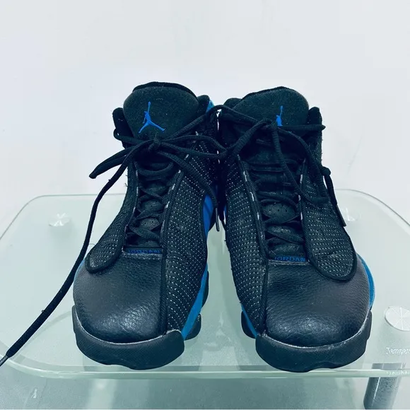 Air Men’s 310004-04 Black Jordan‎ 13 Retro Hyper  Royal Size 7 Basketball  Shoes