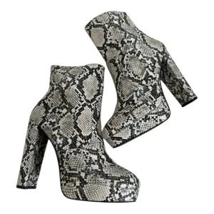 ALDO Snakeskin Patterned Women's Ankle Boots