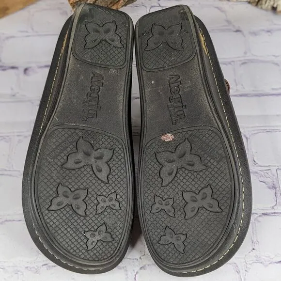 Alegria Paloma Yeehaw Brown Mary Jane Shoes