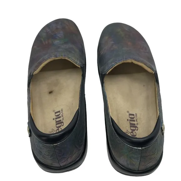 Alegria | Women's Keli PRO Clogs | Multi Valentine | Irridescent Purple | 40 EU