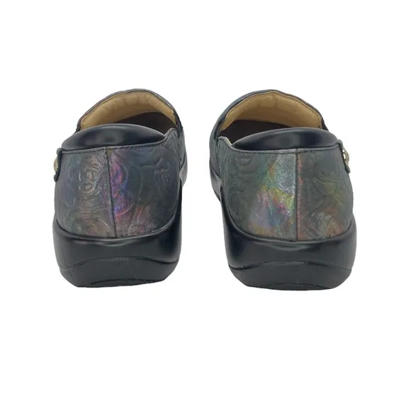 Alegria | Women's Keli PRO Clogs | Multi Valentine | Irridescent Purple | 40 EU