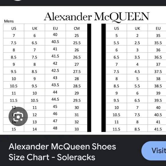 Alexander McQueen Larry Sneakers In White With Red Suede Accents Size 42J