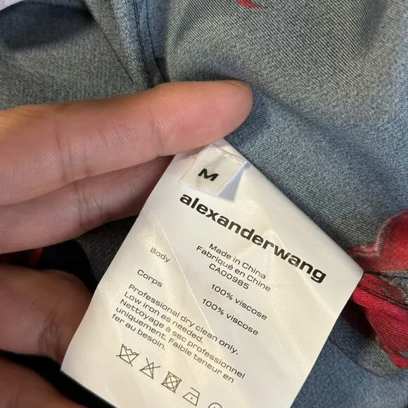 Alexander wang Hawaiian ballon shirt