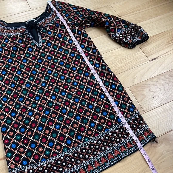 Alice   Olivia Beaded Boho Gillian Dress