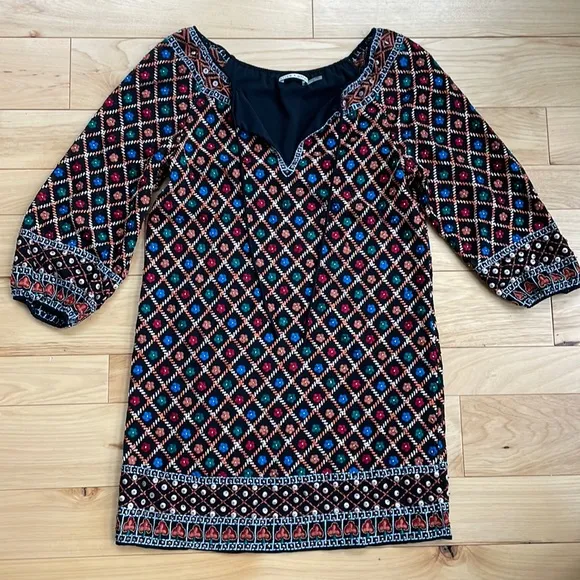 Alice   Olivia Beaded Boho Gillian Dress