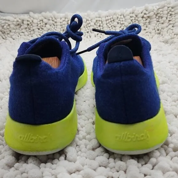 ALLBIRDS SAMS CLUB CUSTOM NEON NIGHTS MEN SIZE 11 BLUE YELLOW