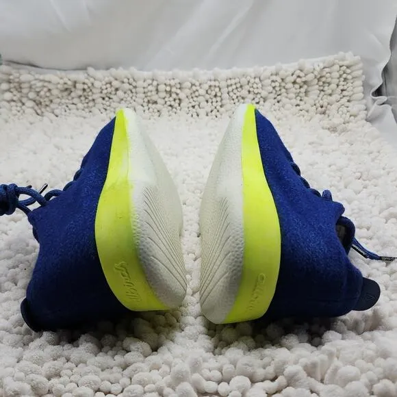 ALLBIRDS SAMS CLUB CUSTOM NEON NIGHTS MEN SIZE 11 BLUE YELLOW