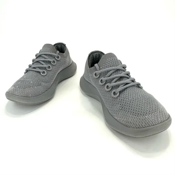 ALLBIRDS TD TREE DASHERS GRAY SLIP-ON COMFORT RUNNING SHOES ATHLEISURE SNEAKERS