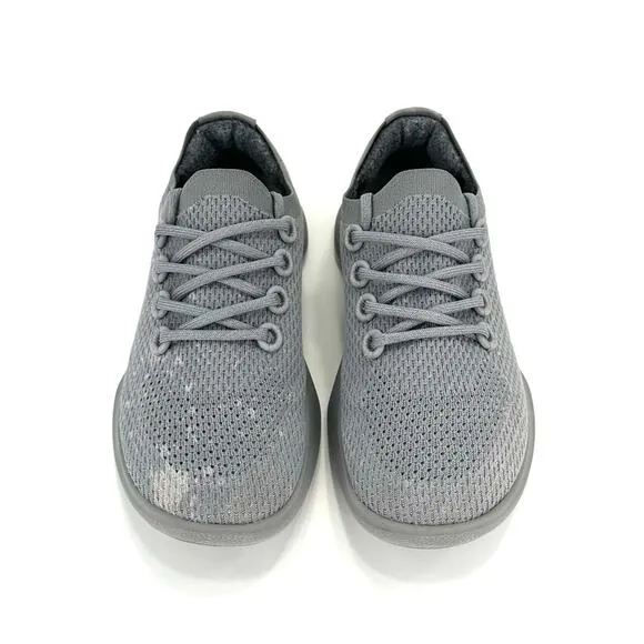 ALLBIRDS TD TREE DASHERS GRAY SLIP-ON COMFORT RUNNING SHOES ATHLEISURE SNEAKERS