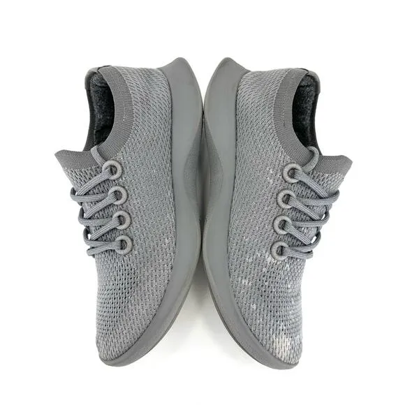 ALLBIRDS TD TREE DASHERS GRAY SLIP-ON COMFORT RUNNING SHOES ATHLEISURE SNEAKERS