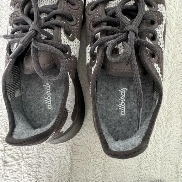 Allbirds Tree Runners Fungi Nature Pattern Womens Size 9 Brown Camo Tennis Shoes
