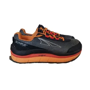 Altra Olympus 1.5 Men's Size 8 Black Orange Zero Drop Sneakers Running Shoes
