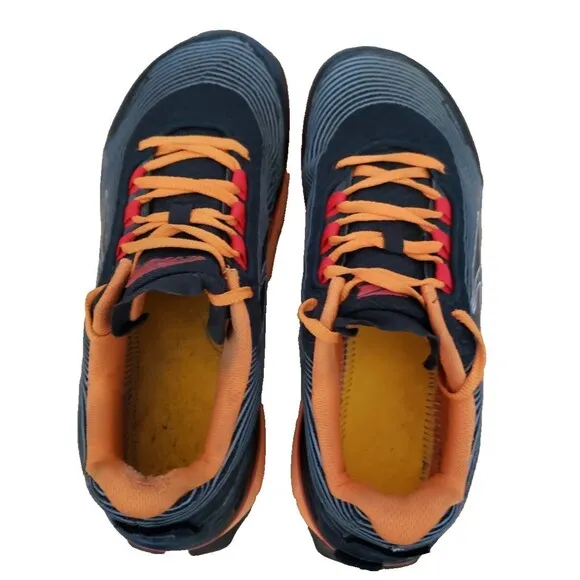 Altra Olympus 1.5 Men's Size 8 Black Orange Zero Drop Sneakers Running Shoes