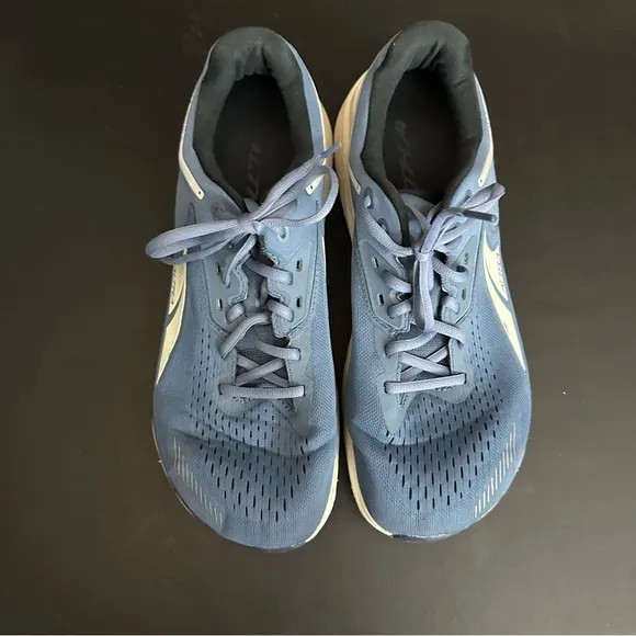ALTRA Via Olympus Men’s Size 10.5 Mineral Blue Lace Up Running Shoes Athleisure