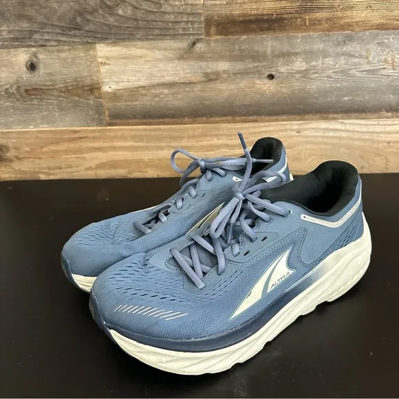 ALTRA Via Olympus Men’s Size 10.5 Mineral Blue Lace Up Running Shoes Athleisure