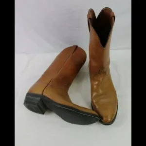 Amazonas Cowboy Boots Vintage Brown 11.5D.Great