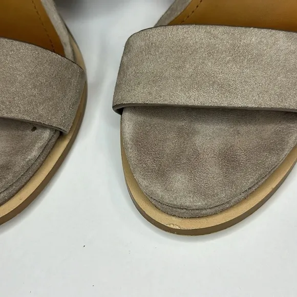 &amp; Other Stories Women’s Buckled Suede Sling Back Blocked Heel Sandal Size 8