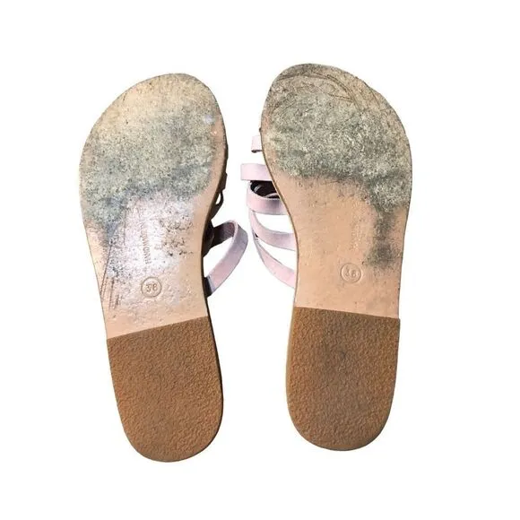 Ancient Greek beige Sandals Nikki slides