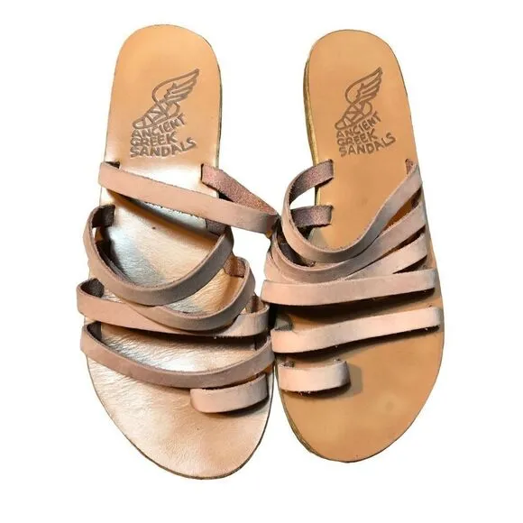 Ancient Greek beige Sandals Nikki slides