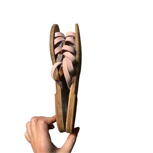 Ancient Greek beige Sandals Nikki slides
