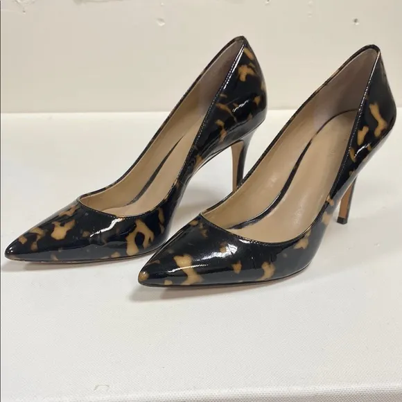 Ann Taylor Tortoiseshell Women's Heels, Women's 7 1/2 M