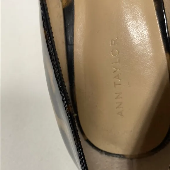 Ann Taylor Tortoiseshell Women's Heels, Women's 7 1/2 M
