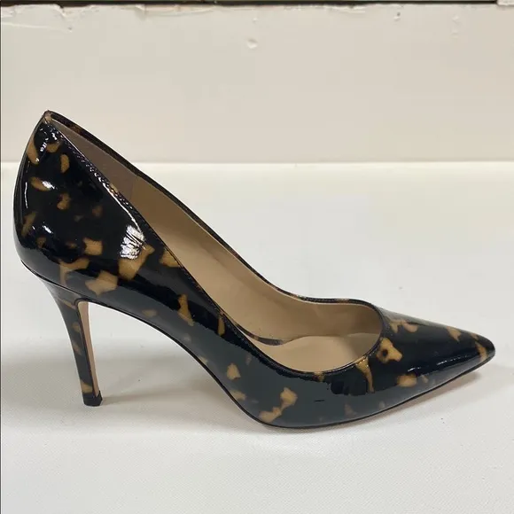 Ann Taylor Tortoiseshell Women's Heels, Women's 7 1/2 M