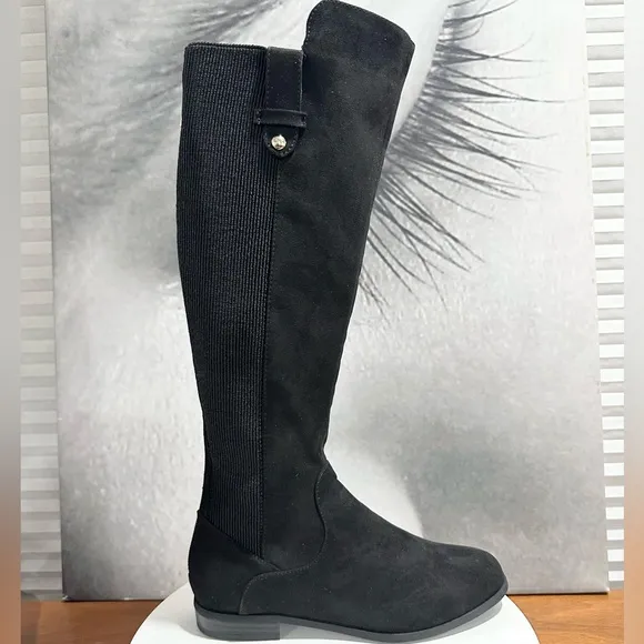 🌸ANNE KLEIN🌸 Audrey Black Riding Boots Size: 6