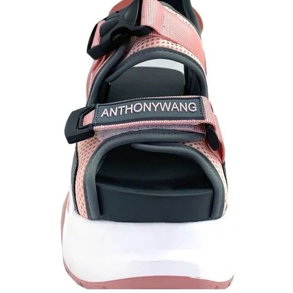 Anthony Wang Sandals Platform Bittersweet Pink Size 10