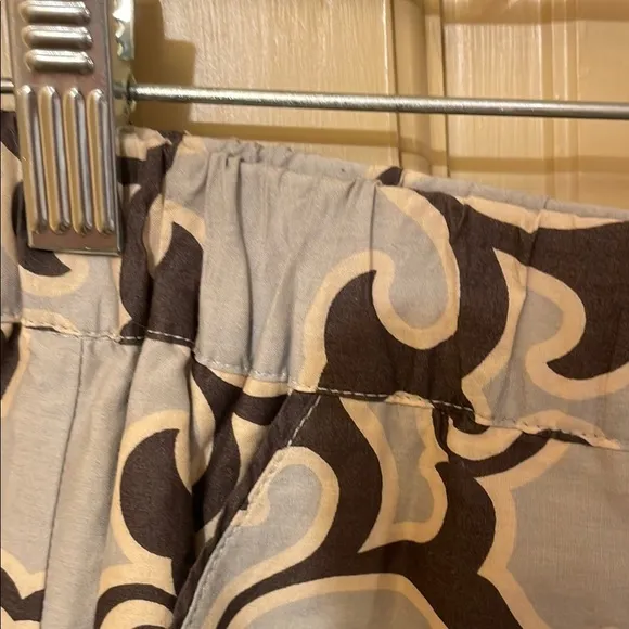Anthropologie Edme&amp; Esyllte Sz S Cotton Baroque Pattern Skirt Boho, Eclectic