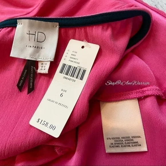 Anthropologie {HD in Paris} NWT pink bell sleeve dress *shop@iamwarrior