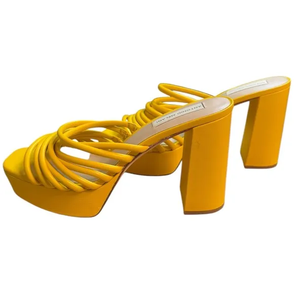 Antonio Melani BREE Tubular Leather Platform Sandals