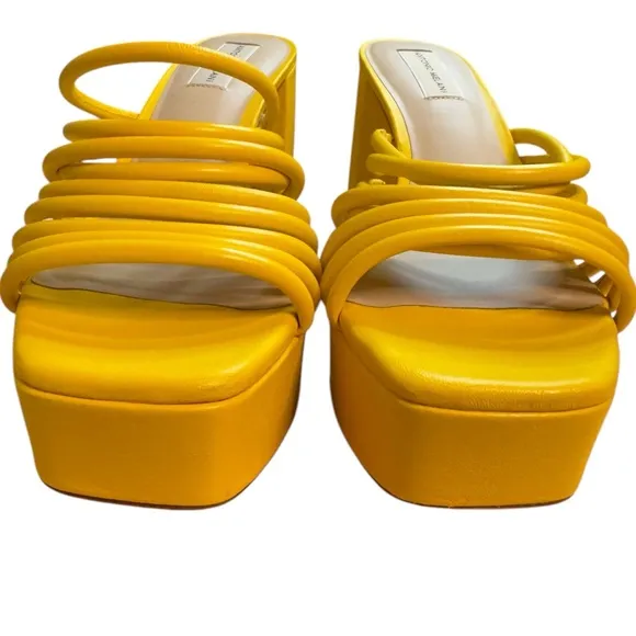 Antonio Melani BREE Tubular Leather Platform Sandals