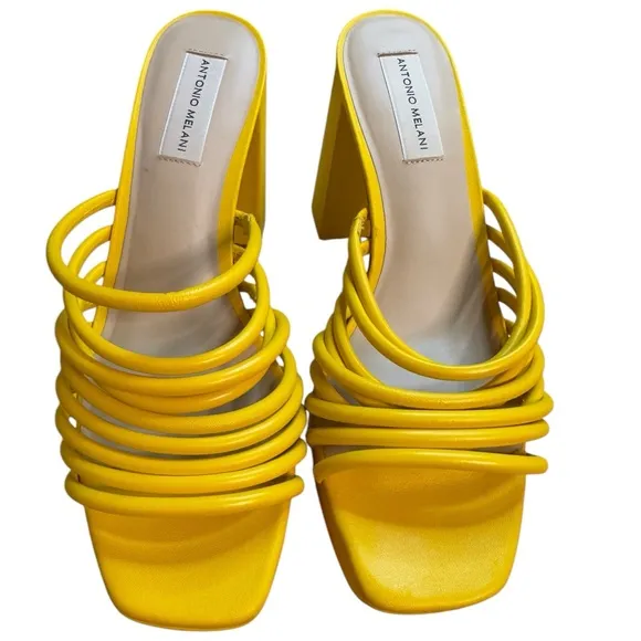 Antonio Melani BREE Tubular Leather Platform Sandals