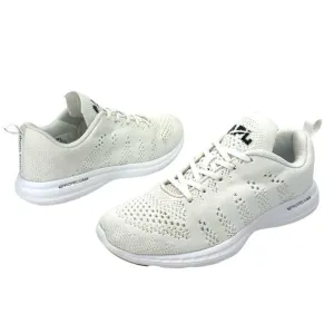 APL ATHLETIC PROPULSION LABS TECHLOOM PRO WHITE RUNNING SHOE ATHLEISURE SNEAKER