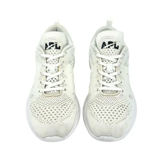 APL ATHLETIC PROPULSION LABS TECHLOOM PRO WHITE RUNNING SHOE ATHLEISURE SNEAKER
