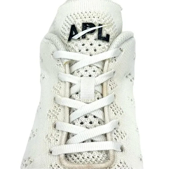 APL ATHLETIC PROPULSION LABS TECHLOOM PRO WHITE RUNNING SHOE ATHLEISURE SNEAKER
